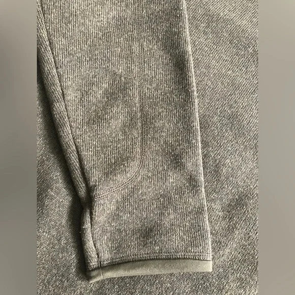 Patagonia Brown Heather Fleece Half Zip pull over